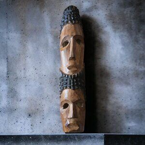 ZIMBABWE MUKALUNGA MASK Welcome Door/Entrance Hand Carved